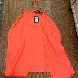 DKNY Flare Orange Top